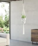 tegawo Blumenampel Makramee 100% Baumwolle handgefertigt Bild 2