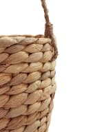tegawo Blumenampel aus Wasserhyazinthe Natur Bild 1