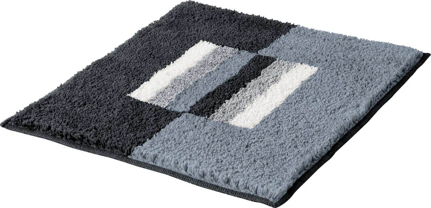 Erwin Müller Badematte WC-Vorlage Korfu Grau Streifen Design - Bild 2