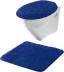 Erwin Müller WC-Set "Rhodos" 2-teilig Uni Blau mit Gummizug Bild 2