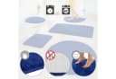 Erwin Müller WC-Set "Rhodos" 2-teilig Uni Blau mit Gummizug Bild 4