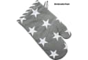 REDBEST Topflappen Wende-Ofenhandschuh Grau Streifen Design Bild 1