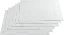 REDBEST Platzset Tischset "Seattle" 6er-Pack Baumwolle Uni Weiss Bild 2
