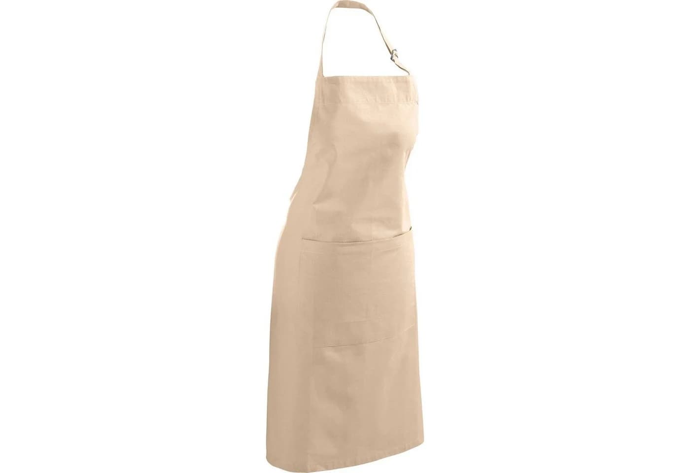 REDBEST Kochschürze "Seattle" Uni Baumwolle Beige