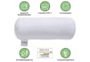 REDBEST Nackenrolle Atlanta Uni Polyester Microfaser Bild 1