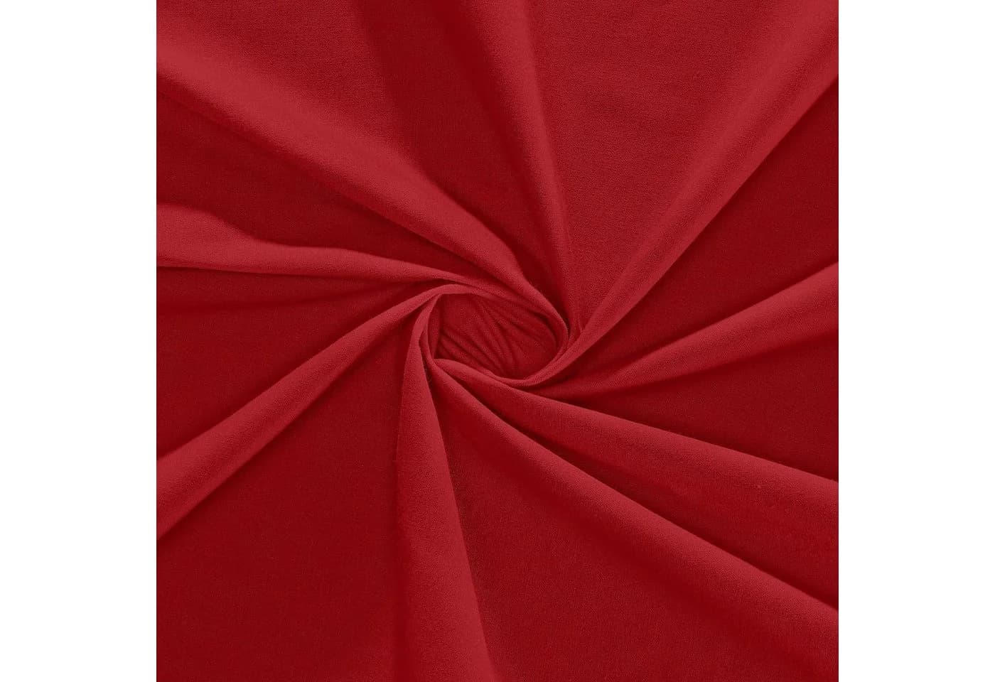 REDBEST Tischdecke "Seattle" Baumwolle Uni Rot - Bild 5