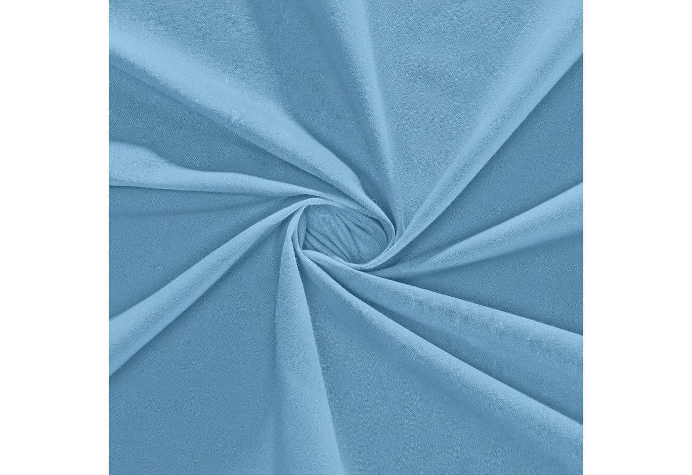 REDBEST Tischdecke Seattle hellblau 100% Baumwolle Uni - Bild 5