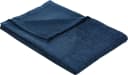 Erwin Müller Sesselschoner Chenille-Jacquard Uni Blau Bild 2