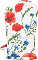 REDBEST Ofenhandschuh Topflappen Blumen 100% Baumwolle Bild 2