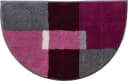 Erwin Müller Duschmatte "Zagori" Halbrund Violett Grafik-Design Bild 2