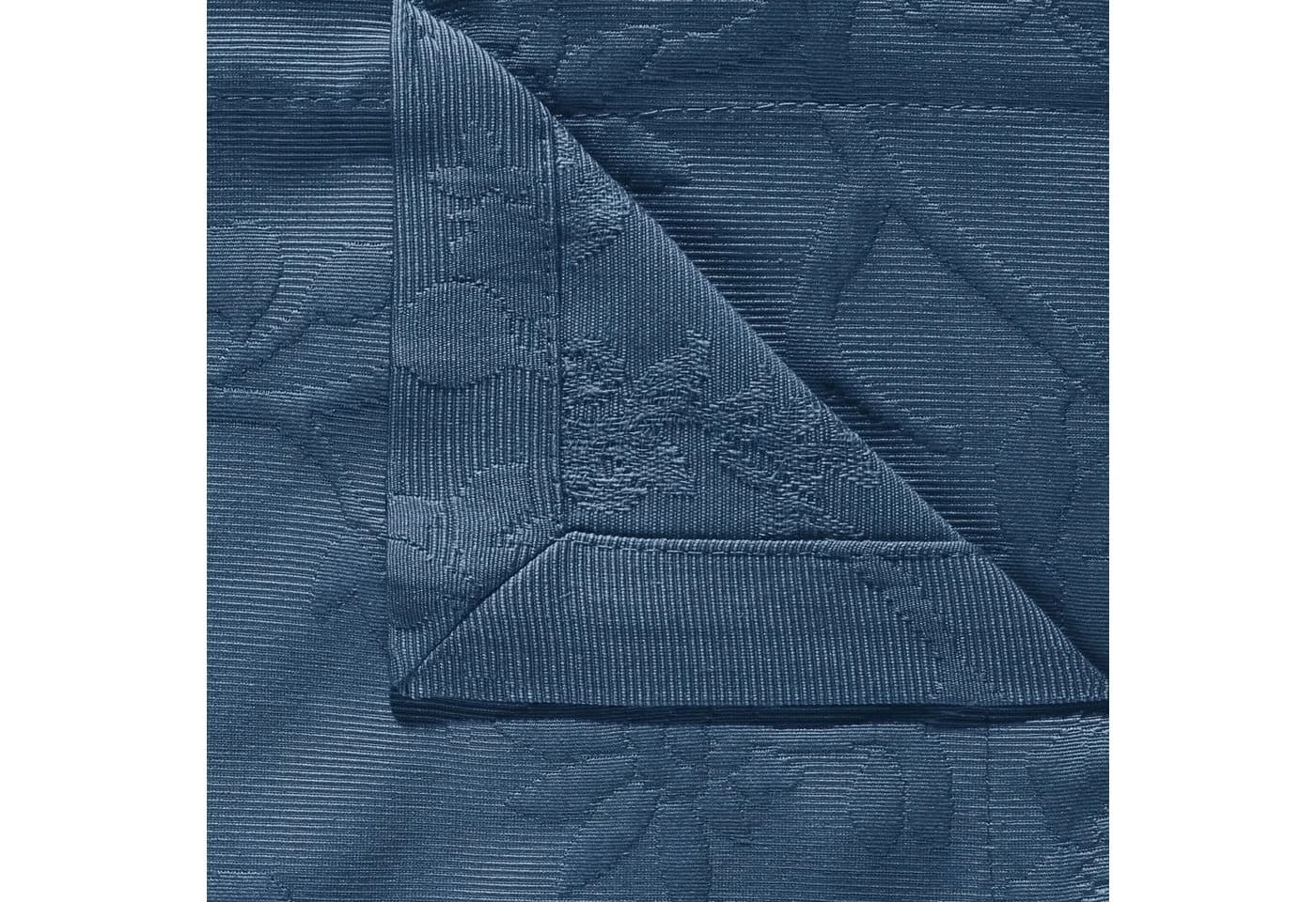 Erwin Müller Tischset "Arnsberg" 2er-Pack Blau Blumen Jacquard - Bild 4