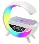Ikonka Radiowecker Multifunktional 7in1 RGB-Licht Bluetooth, Wecker, Qi-Ladefläche RGB-Licht mit Bluetooth, Wecker, Qi-Ladefläche & 13 Farbmodi Bild 2