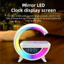 Ikonka Radiowecker Multifunktional 7in1 RGB-Licht Bluetooth, Wecker, Qi-Ladefläche RGB-Licht mit Bluetooth, Wecker, Qi-Ladefläche & 13 Farbmodi Bild 3