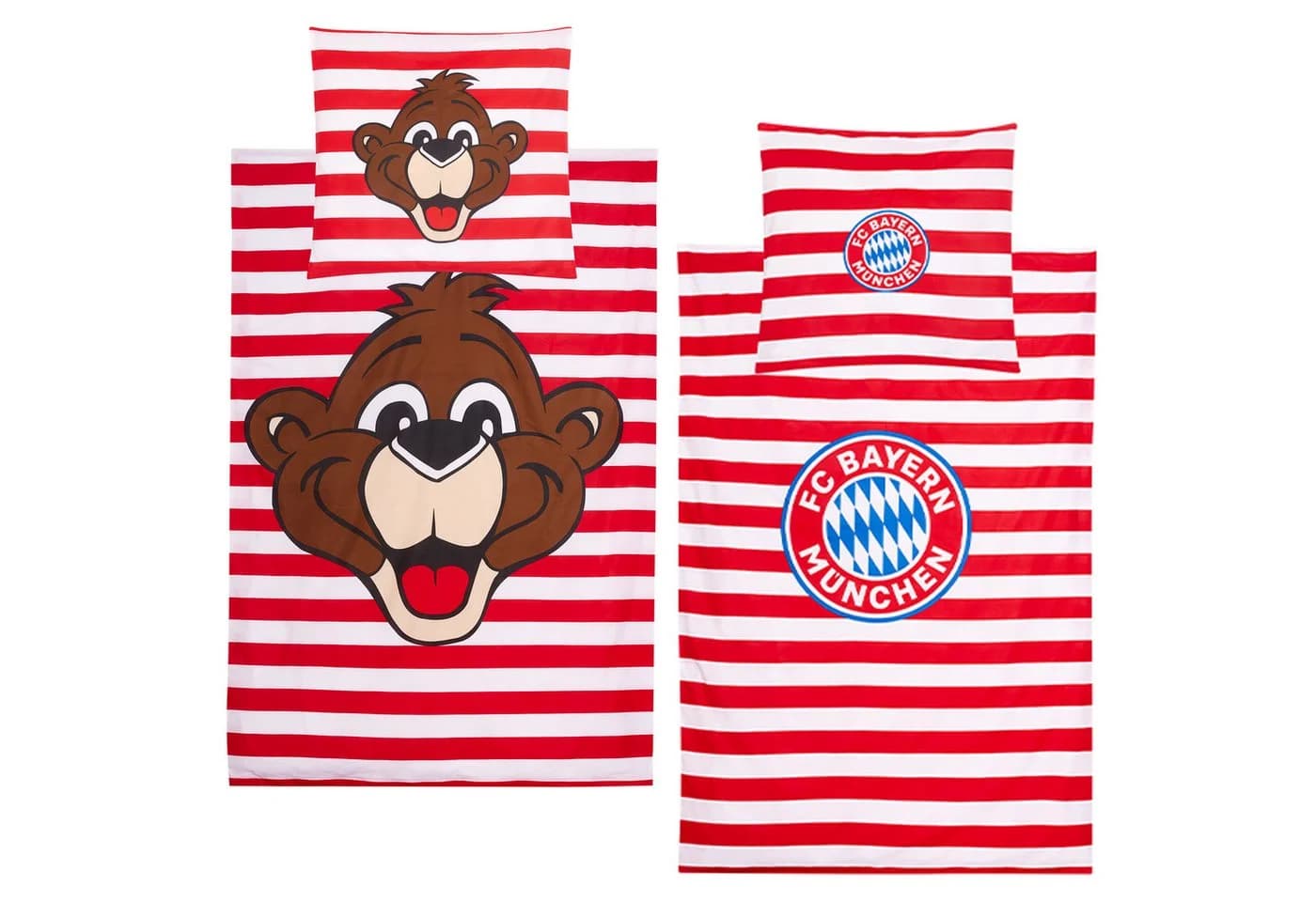 BERONAGE Kinderbettwäsche FC Bayern München 100% Baumwolle - Bild 2