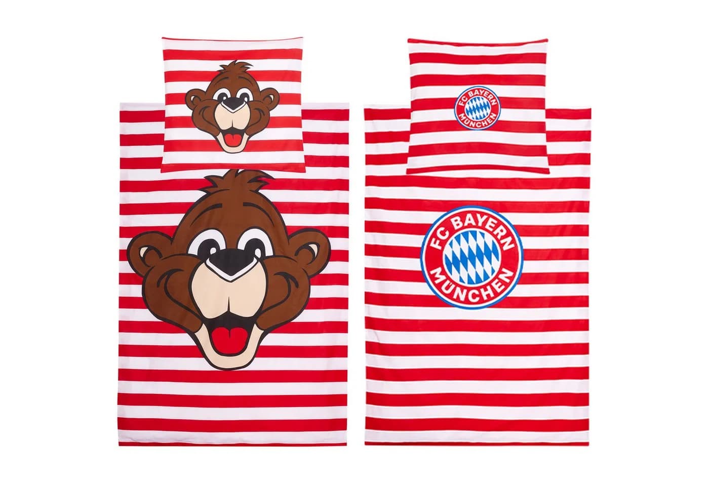 BERONAGE Kinderbettwäsche FC Bayern München 100% Baumwolle - Bild 5