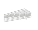 INTERDECO Paneelwagen Easyslide Weiss für Schiebegardinen kürzbar Bild 1