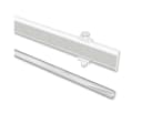 INTERDECO Paneelwagen Easyslide Weiss für Schiebegardinen kürzbar Bild 2