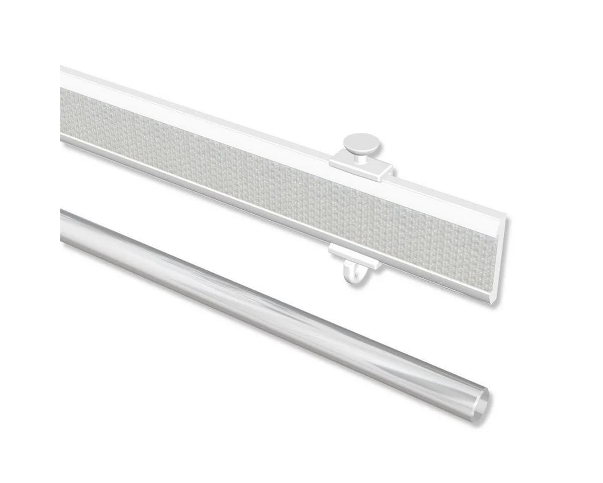 INTERDECO Paneelwagen Easyslide Weiss für Schiebegardinen kürzbar - Bild 2