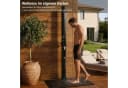 NovaTerra Solardusche Gartendusche Campingdusche Schwarz Bild 5