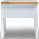 Jahnke Schreibtisch CU-LIBRE 80 Weiß Hochglanz mit Schublade Bild 3