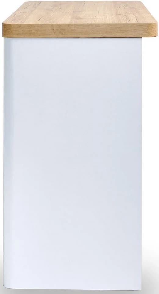 Jahnke Schreibtisch CU-LIBRE 80 Weiß Hochglanz mit Schublade - Bild 5