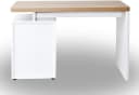 Jahnke CU-LIBRE 122 Schreibtisch Riviera Eiche Weiß Bild 4