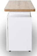 Jahnke CU-LIBRE 122 Schreibtisch Riviera Eiche Weiß Bild 5