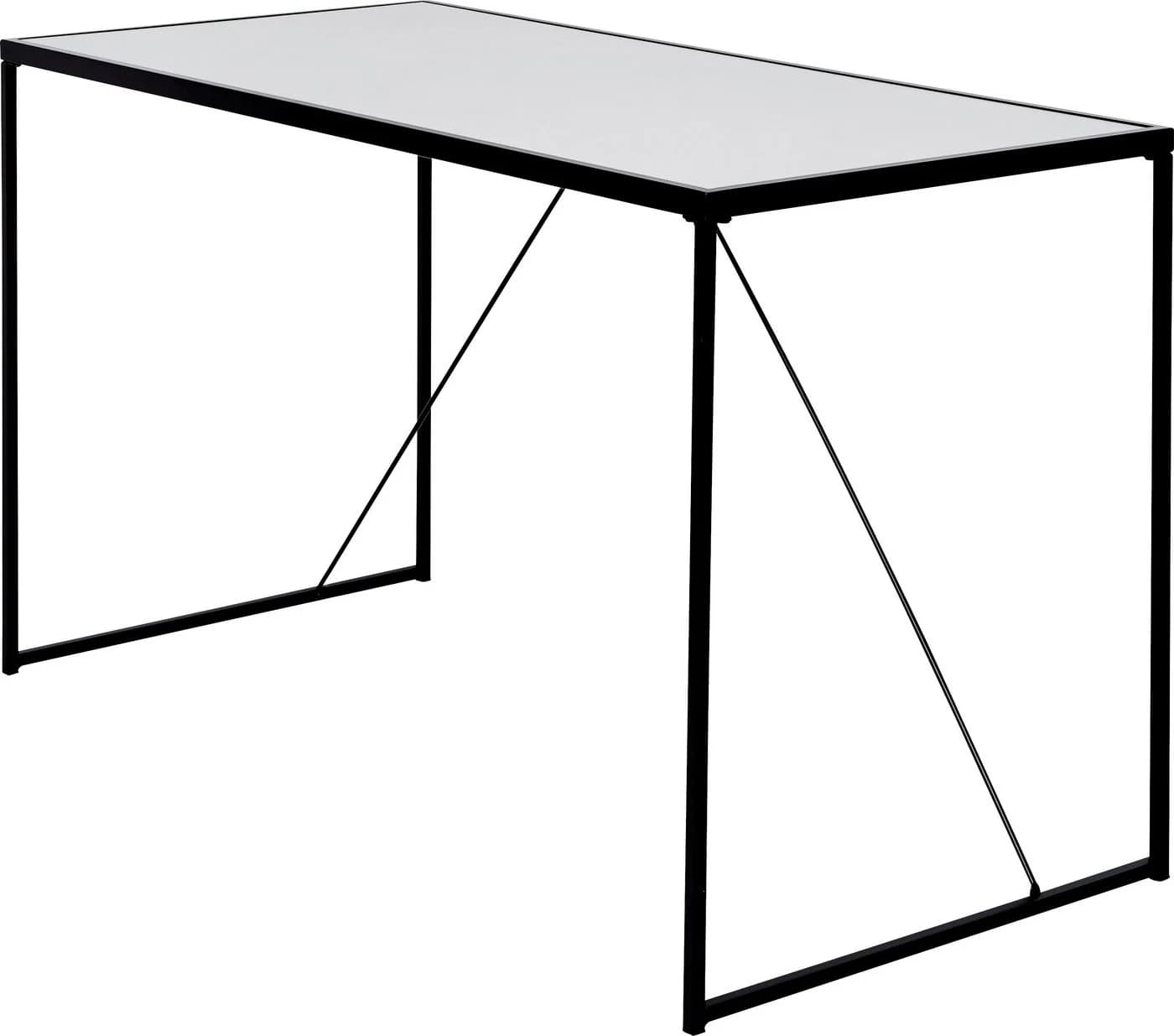 JAHNKE GLAM Schreibtisch Schwarz Marmoroptik - Bild 3