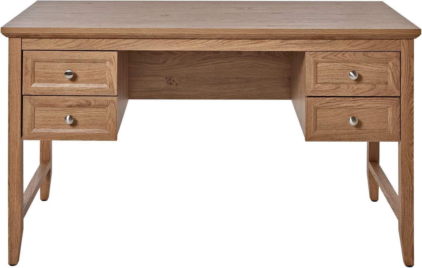 JAHNKE CLASSIC D 130 Schreibtisch Montana Eiche 4 Schubladen - Bild 2