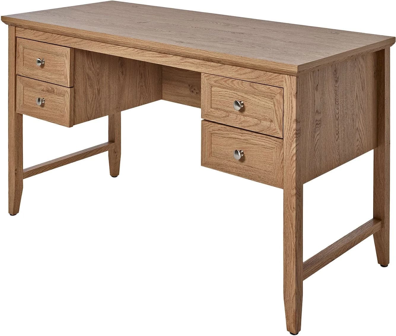 JAHNKE CLASSIC D 130 Schreibtisch Montana Eiche 4 Schubladen - Bild 3