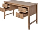 JAHNKE CLASSIC D 130 Schreibtisch Montana Eiche 4 Schubladen Bild 4