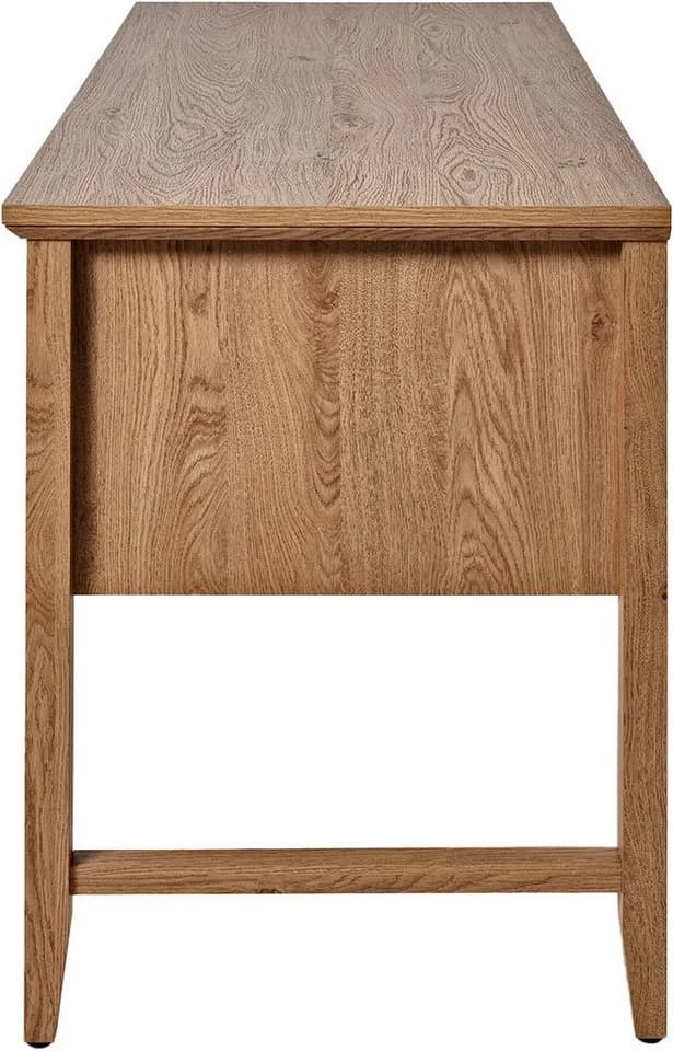 JAHNKE CLASSIC D 130 Schreibtisch Montana Eiche 4 Schubladen - Bild 5