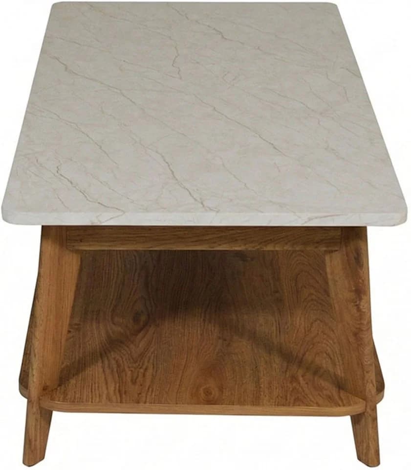 Jahnke Couchtisch SIXTY COFFEE Skandi Eiche-Optik Braun - Bild 5