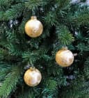 Thüringer Glasdesign Christbaumschmuck JACK 12x Glas Eislack Christbaumkugeln 6cm Bild 1