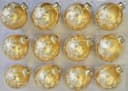 Thüringer Glasdesign Christbaumschmuck JACK 12x Glas Eislack Christbaumkugeln 6cm Bild 3