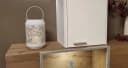 Ambiente Haus Kerzenlaterne Metall Weiß Bild 1