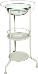 Ambiente Haus Waschschüssel mit Stand Beige Schmiedeeisen Bild 1