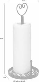 Home affaire Küchenrollenhalter Antik II Braun Schmiedeeisen Bild 1
