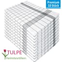 Tulpe Heimtextilien Geschirrtuch Halbleinen 50% Leinen 50% Baumwolle 10er Set Bild 1