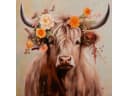 ArtUniverse Leinwandbild Lovley Linda Beige Tiermotiv Bild 2