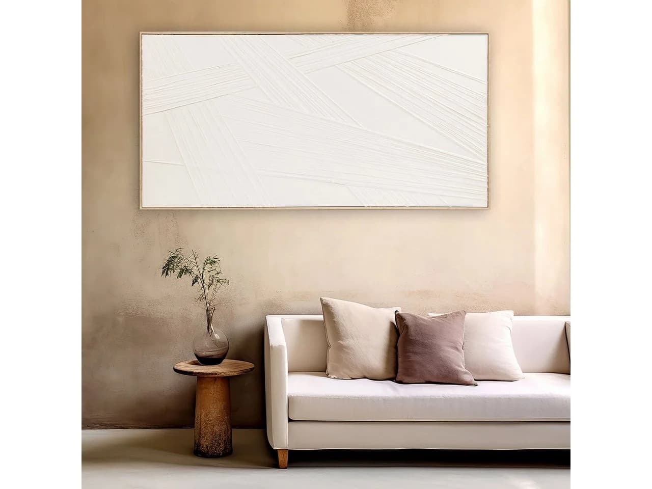 ArtUniverse Gemälde Floating Tensions I Abstrakt Beige - Bild 5