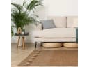 ArtUniverse Outdoorteppich Torino Beige In- & Outdoor Hochflor Bild 1