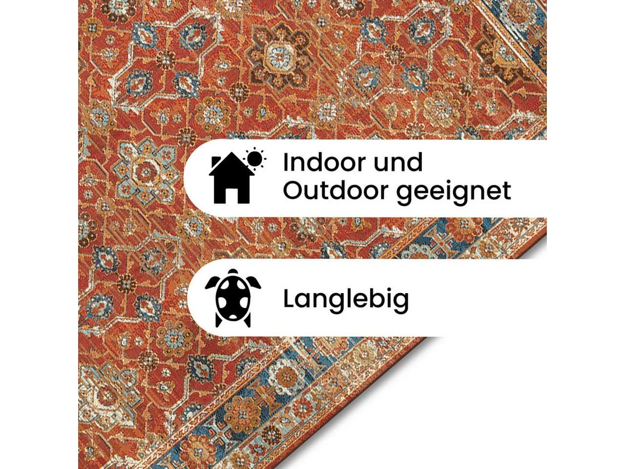 ArtUniverse Teppich Oriental Red Rechteckig - Bild 3