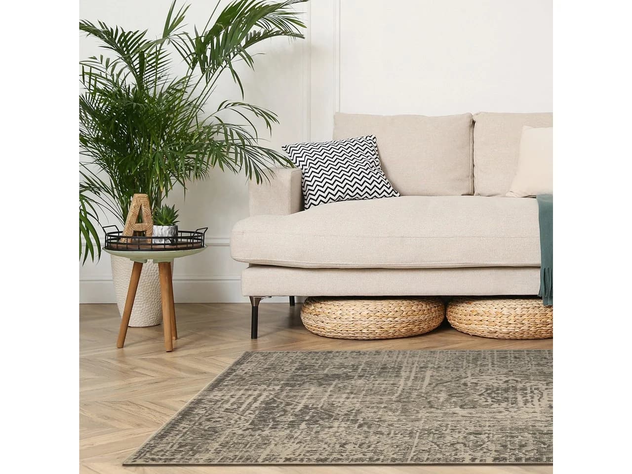 ArtUniverse Teppich Medina 80x150cm Indoor Cremefarben