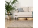 ArtUniverse Outdoorteppich Flory Beige Hochflor Bild 1