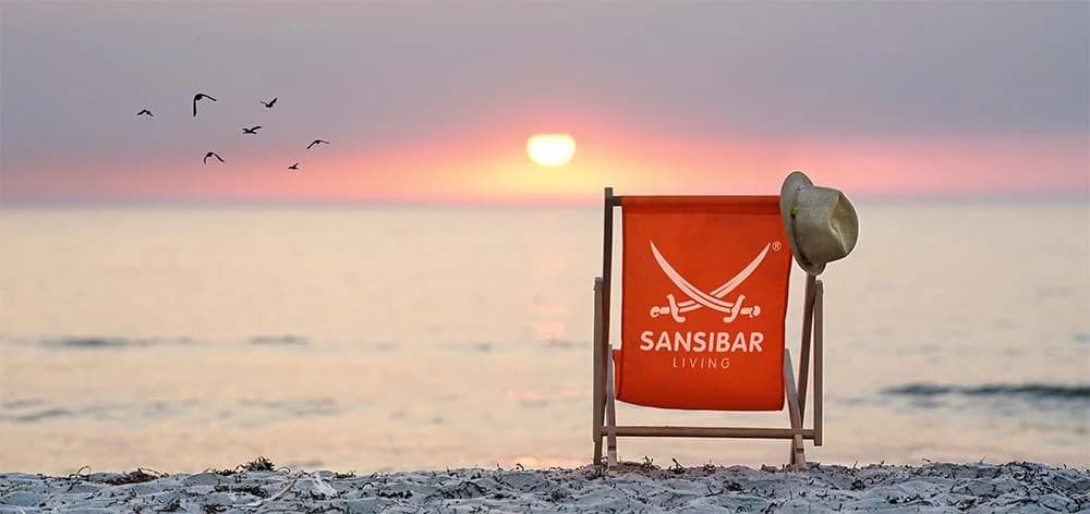 Leinwandbild SONNENUNTERGANG Bunt Gold Echtholzrahmen