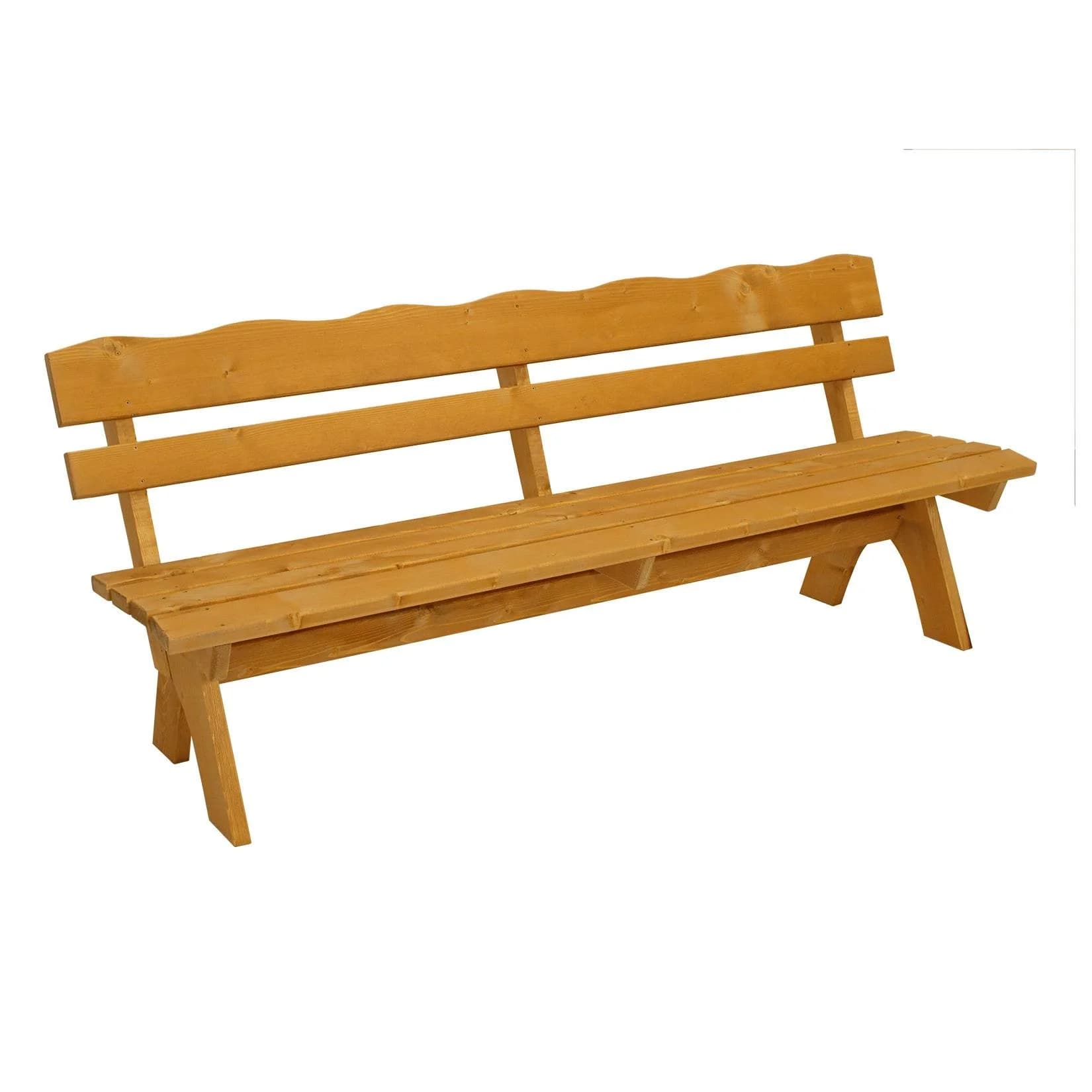 DEGAMO Gartenbank 4-sitzer FREITAL Massivholz Kiefer