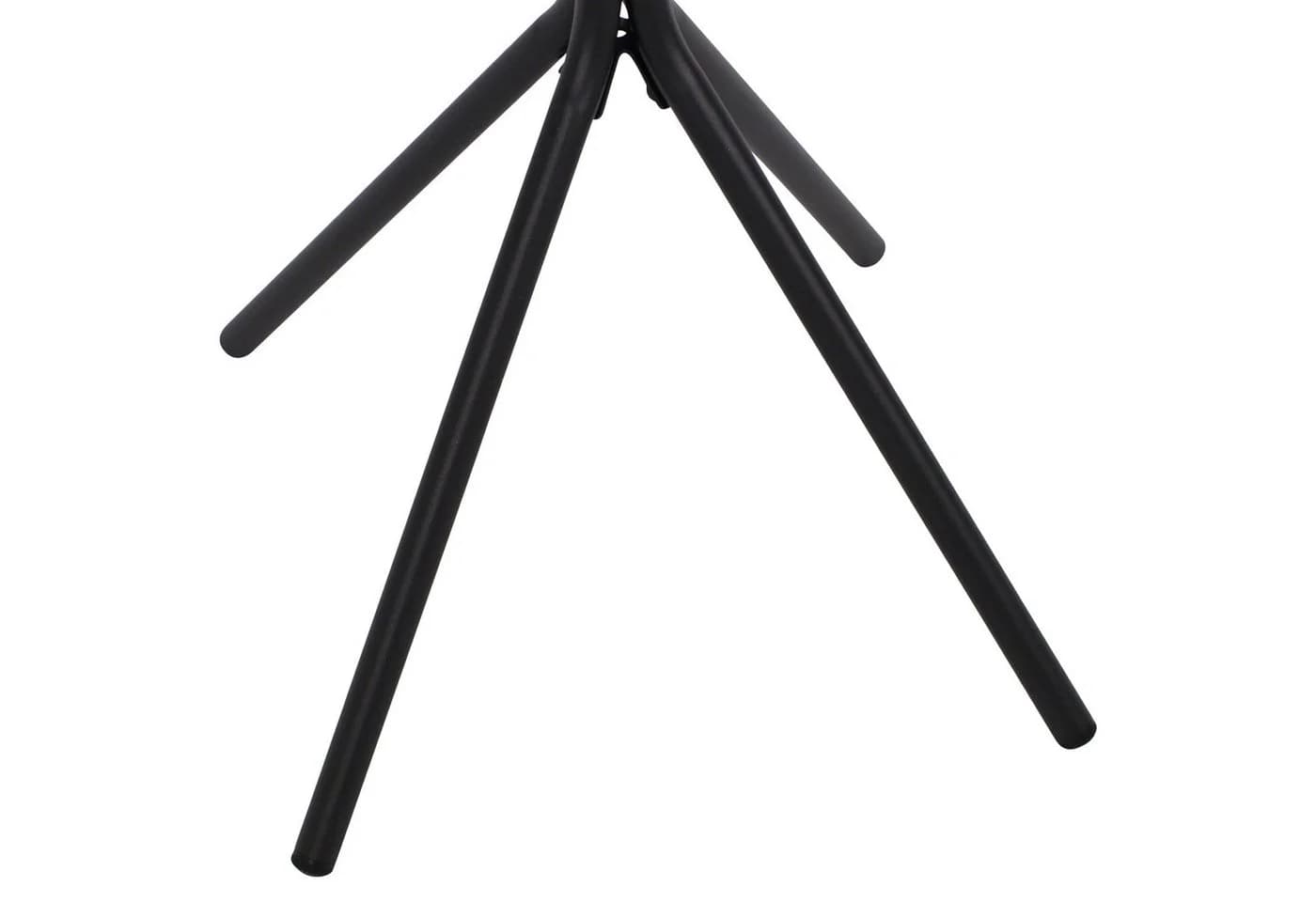 DEGAMO Gartentisch MILANO 60cm rund Metall anthrazit Glasplatte schwarz - Bild 4