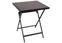 DEGAMO Gartentisch ASCIANO Metall anthrazit Kunstholz grau Bild 2