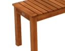 DEGAMO Hockerbank MERIDA Eukalyptus geölt 2-Sitzer Bild 4